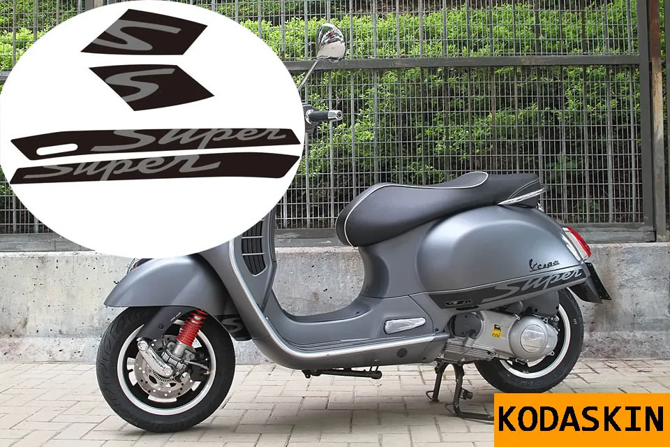 KODASKIN виниловые наклейки рамка для мотоцикла украшение Piaggio Vespa GTS300 Super|sticker