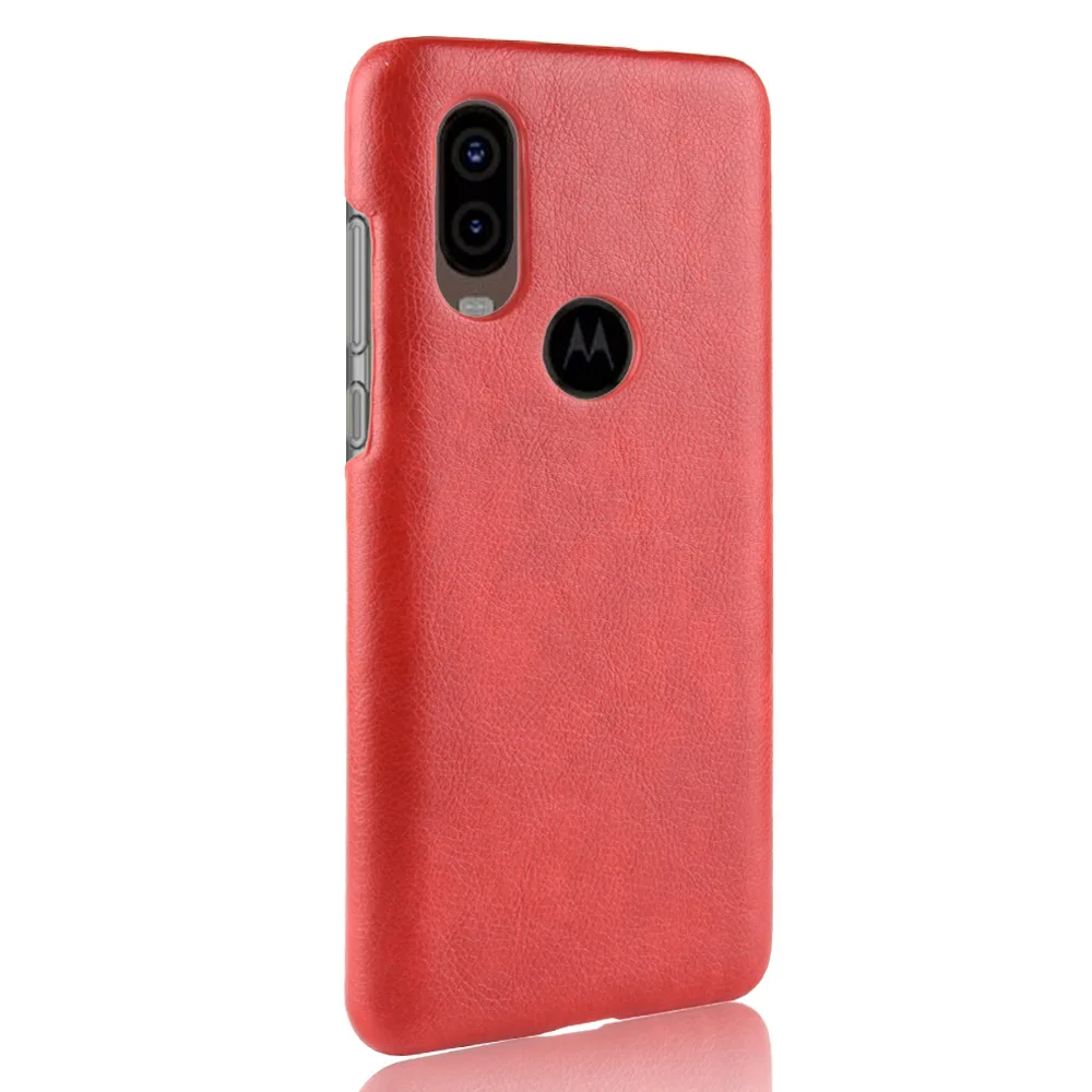 Чехол для телефона из искусственной кожи с узором Личи в стиле ретро для Motorola One Vision MOTO ONE POWER для MOTO P40 Z4 PLAY Z3 PLAY P30PLAY P30 NOTE