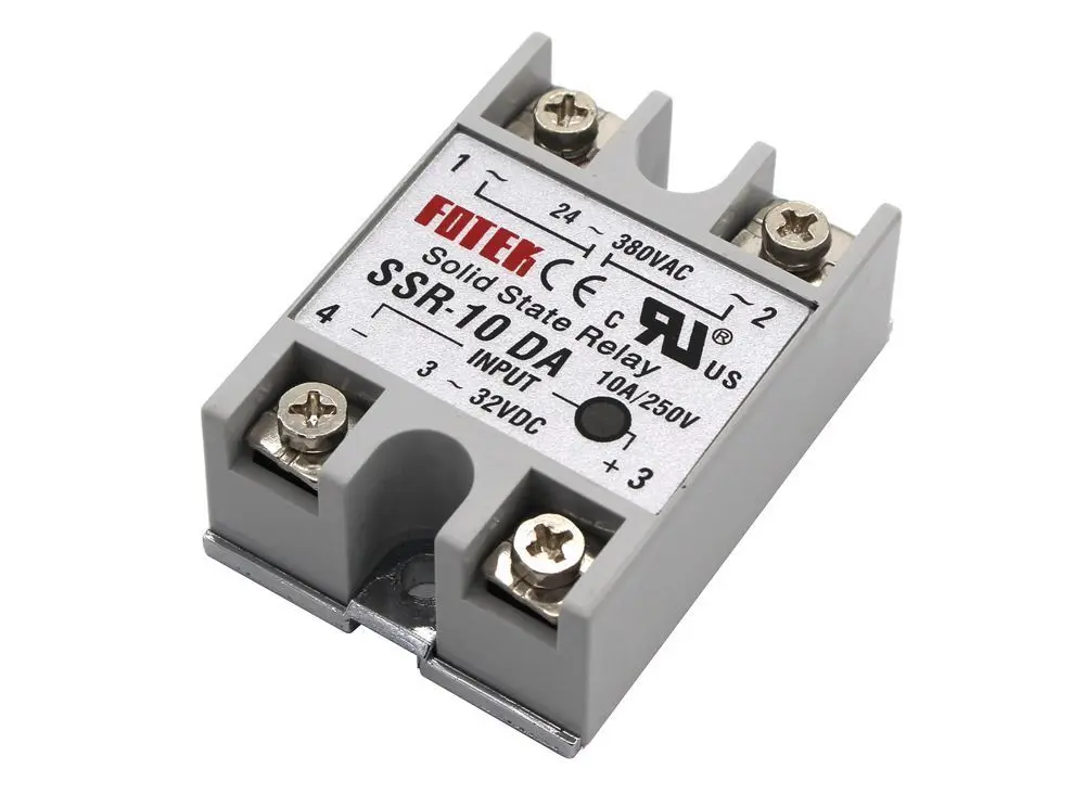 Твердотельные реле Модуль 3-32 в пост SSR-10DA SSR-25DA SSR-40DA 10A 25A 40A Вход DC 24-380V AC Выход высокое качество