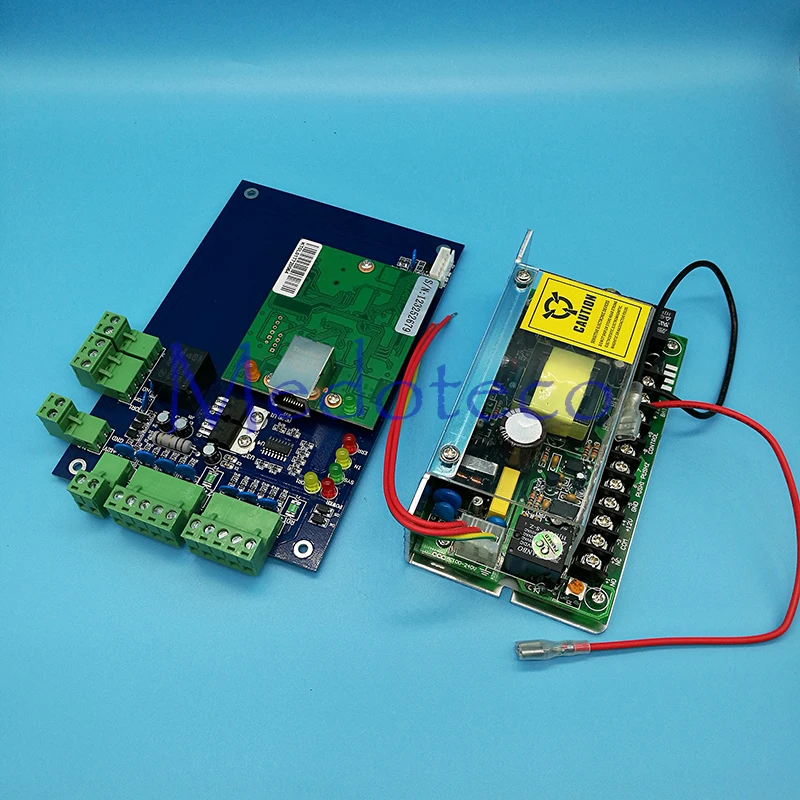 TCP/IP однодверный контроллер доступа системы защиты + 12V5A Непрерывная функция