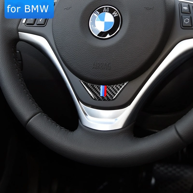 Автомобильная наклейка на руль для BMW E84 X1 с эмблемой в полоску M s 2011 2015 отделка из