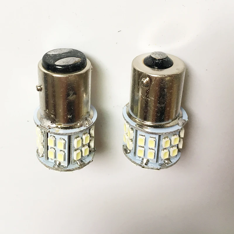 10x12 в 24 супер яркие 1156 BA15S P21W 1157 Bay15d P21/5 Вт 50SMD 1206 3020 50 светодиодов SMD Автомобильные