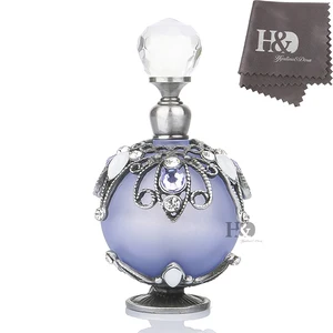 Цветок ротанга H  D, 25 мл, многоразовый (фиолетовый), парфюмерные бутылочки пустые