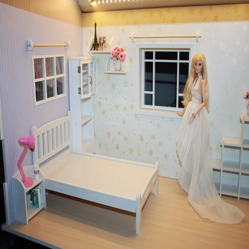 1/6 BJD кукла миниатюрная деревянная мебель Jerryberry ob FR barbi мебель|1/6 bjd|doll miniaturedoll furniture