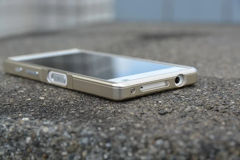 DEVILCASE для SONY XPERIA Z5 Compact Алюминиевый металлический бампер рамка CNC вырез точные винтовые защитные чехлы Z5mini Z5C 4,6 дюймов