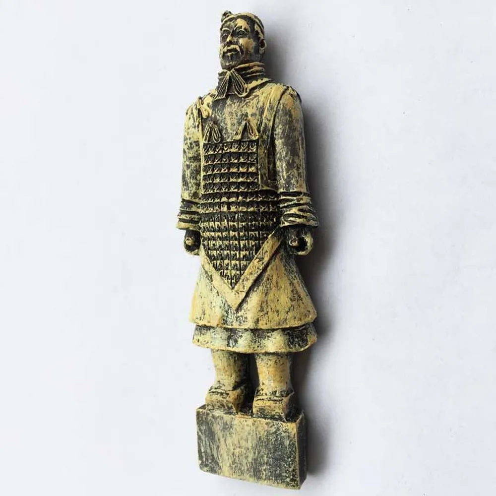 Китай Shanxi Xi'an магниты на холодильник 3D Резина ручная работа терракотовые воины
