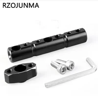 rzojunma motorcycle girp aluminum alloy multi function extension rodmmirror mobile phone seat quality cnc motorcycle parts