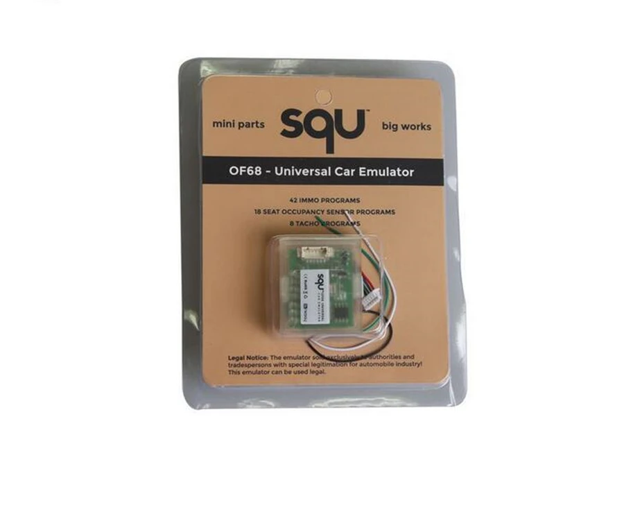 SQU OF68 автомобильный эмулятор с поддержкой IMMO/Seat accucre sensor/Tacho Programs|car emulator|seat sensorcar seat