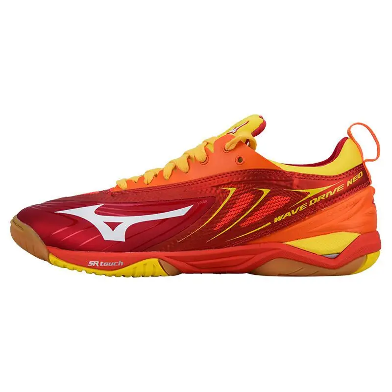 Натуральная мужская и женская обувь Mizuno Wave Drive, Национальная обувь для настольного тенниса, устойчивая спортивная обувь, дышащие кроссовки - Цвет: 81GA180025
