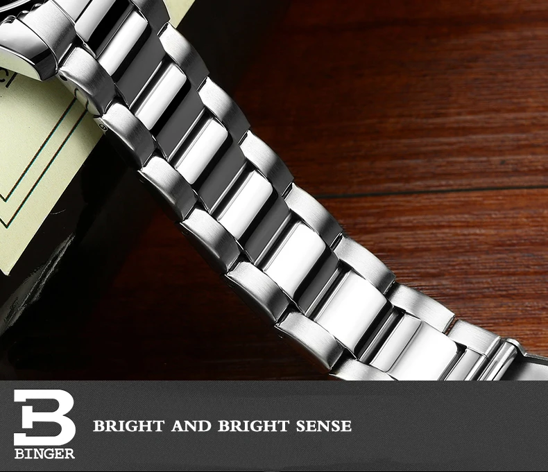 Горячая бингер известный бренд часы мужчины топ роскошные кварцевые стали