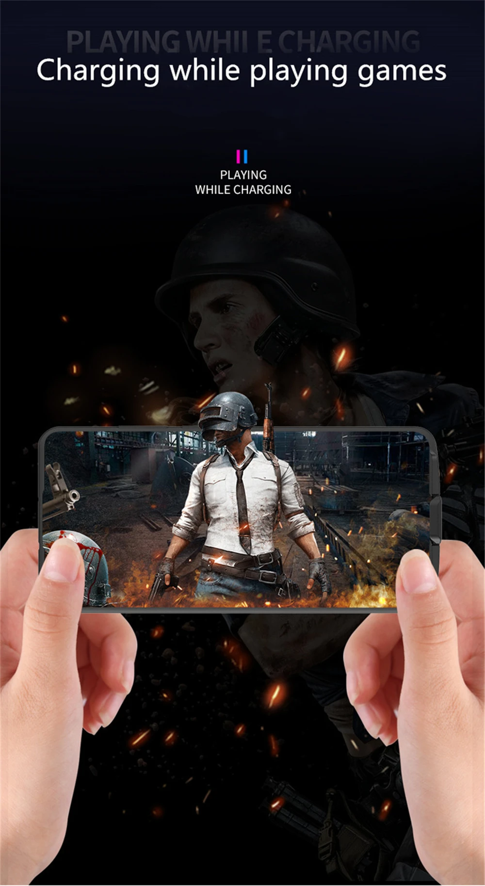 Zkfys 6500 мАч быстрой зарядки Мощность банк Крышка для Vivo S1 Высокое качество ультра тонкий Быстрый Зарядное устройство Батарея крышка