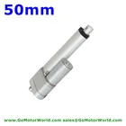 Миниатюрный линейный привод с потенциометром, обратная связь о сигнале положения, 24 в, 12 в, 50 мм, ход 900N, 90 кг, нагрузка 80 ммсекция, speed LA10P