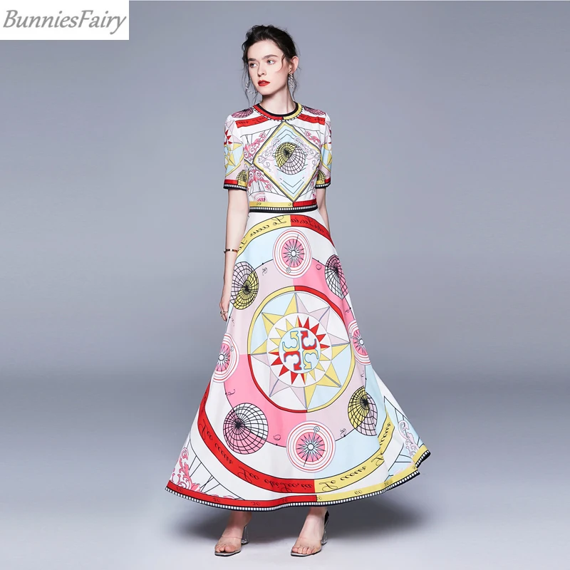 BunniesFairy 2019 летнее богемное женское винтажное Ретро барокко геометрическое