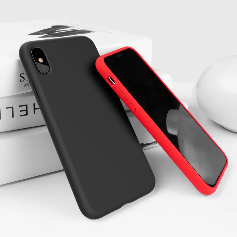 Для iPhone XS Max XR чехол для телефона роскошный Xundd жидкий силикон все включено Противоударная задняя крышка для iPhone XS Max