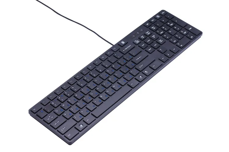 2017 Модная брендовая проводная USB клавиатура для компьютера ПК ноутбука русская