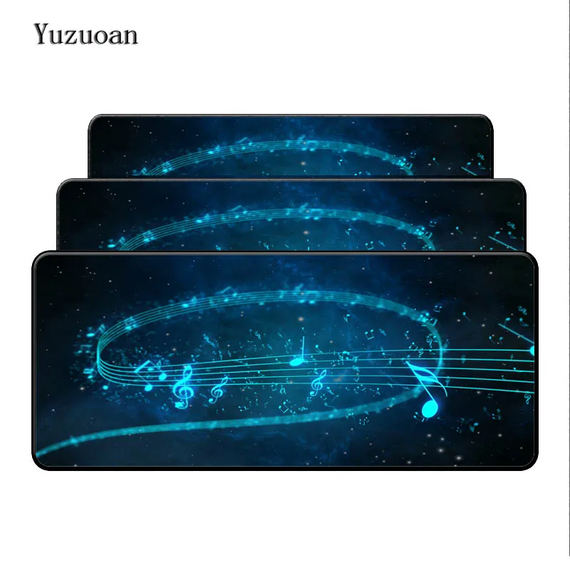 Yuzuoan большой мягкий Настольный коврик для мыши оптическая компьютерная мышь