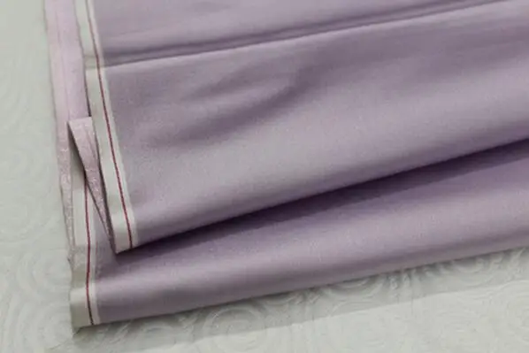 NO4 light lilac CF56 1 ярд сплошной шелковой ткани парча жаккардовая ткань свадебная декоративная Праздничная Ткань для шитья DIY шарф ручной вязки или платья - Цвет: NO4 light lilac
