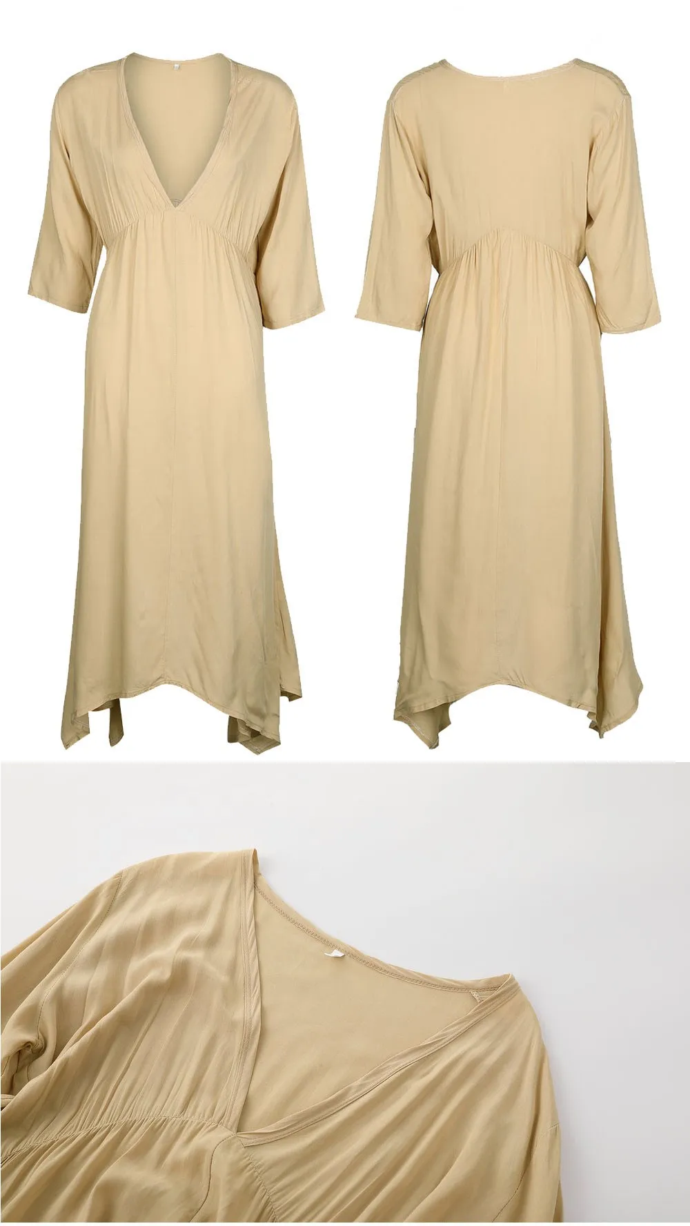 2018 модное женское летнее платье с высокой талией свободное Легкое Тонкое Платье