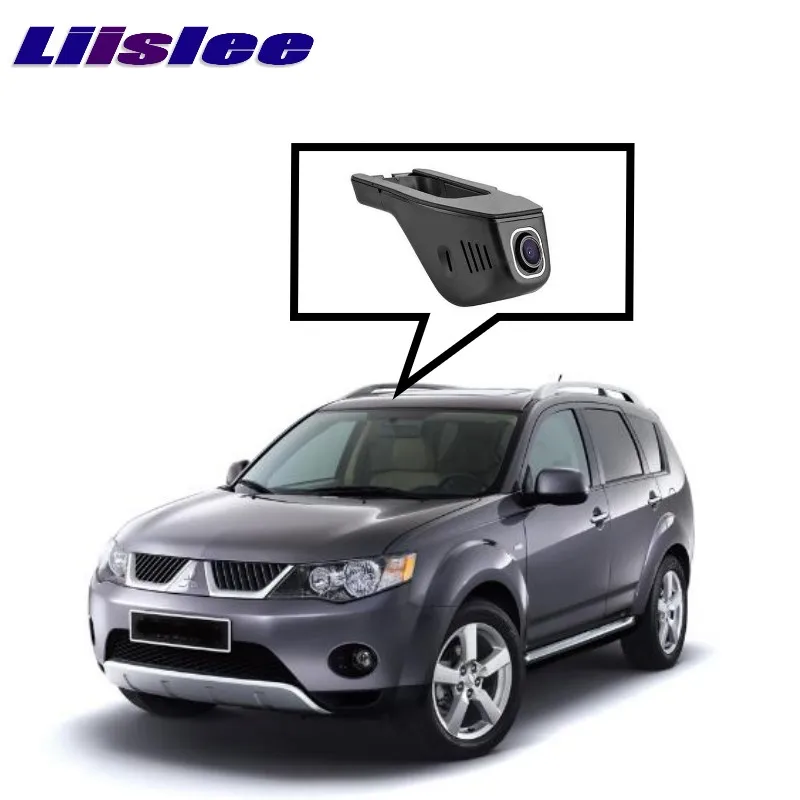 Автомобильный видеорегистратор LiisLee с Wi Fi для Mitsubishi Outlander Airtrek 2012 ~ 2017|driving video