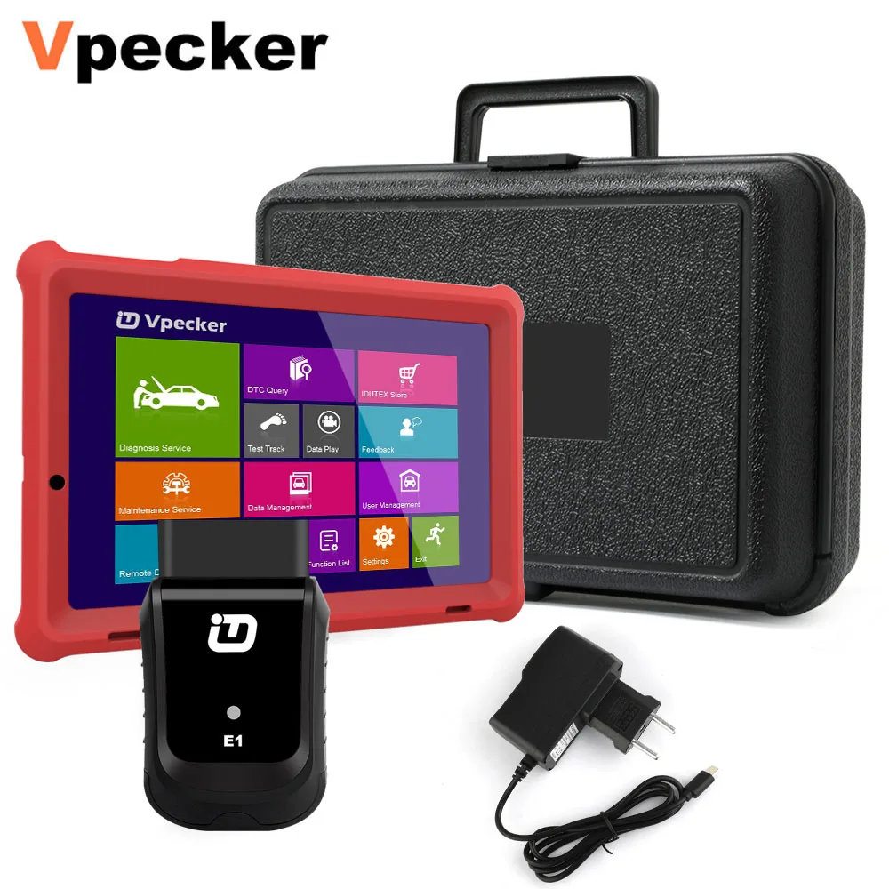 Vpecker E1 wifi автомобильный диагностический инструмент OBD2 сканер планшет для автомобиля ABS подушка безопасности SRS масло сброс Профессиональный сканер автомобильный OBD
