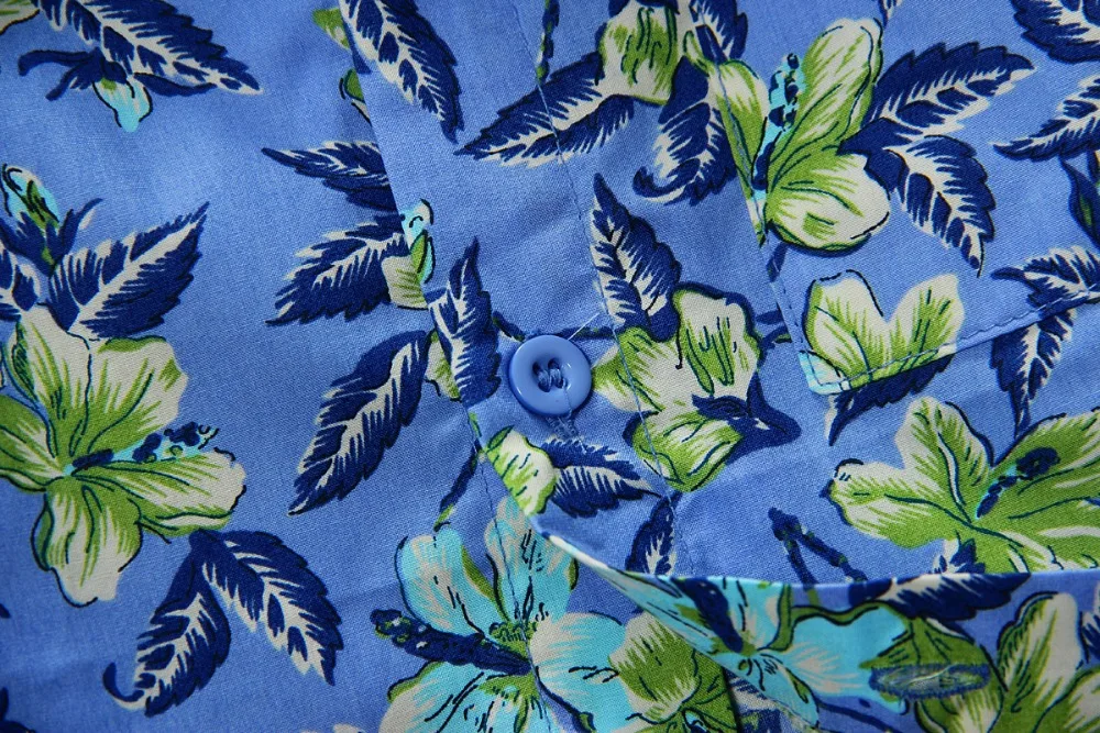 Хлопковая рубашка с цветочным принтом гавайская aloha для мальчиков T1512|shirts for boys|aloha