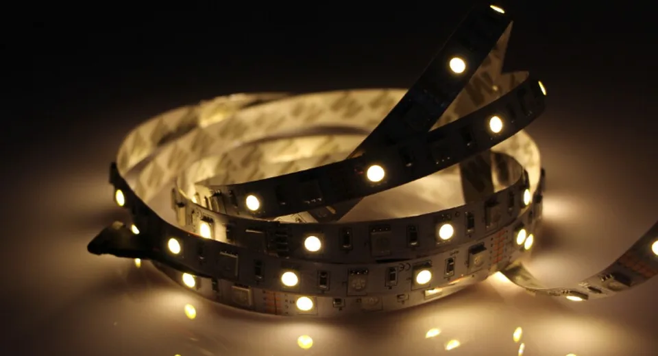 RGB RGBW 5050 SMD светодиодный полосы света Водонепроницаемый RGB+ белый/теплый белый черный PCB лента Рождественский строка диода праздник лампы DC 12 В