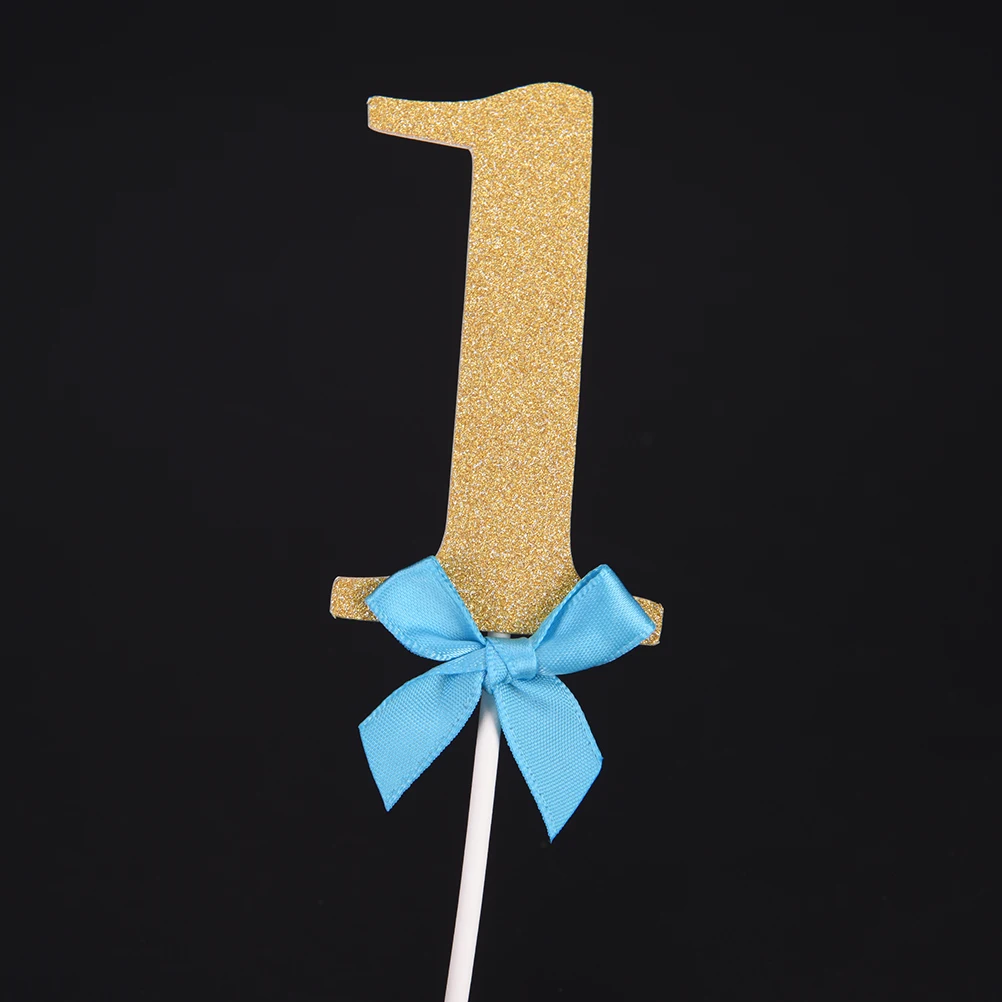 3 шт. для мальчиков и девочек первого дня рождения кексов торжества украшения I AM