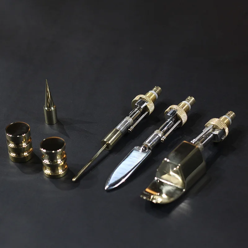 9 шт. DIY кожаные инструменты Электрический Металл из чистой меди специальный