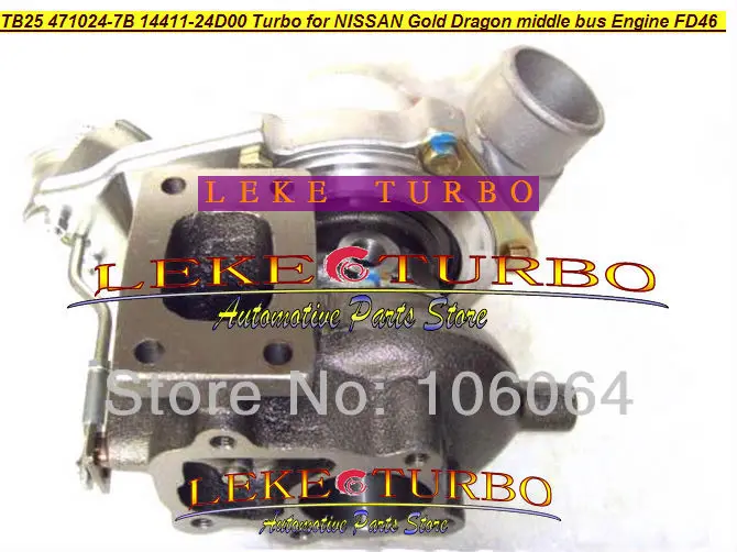 TB25 471024 7B 14411 24D00 1441124D00 турбо турбина для NISSAN HINO золотой дракон Средний автобус FD46