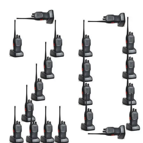 20x Baofeng UHF 400 470MHz 5W 16CH DCS/CTCSS двухсторонний Ham ручной радиоприемопередатчик Walkie Talkie