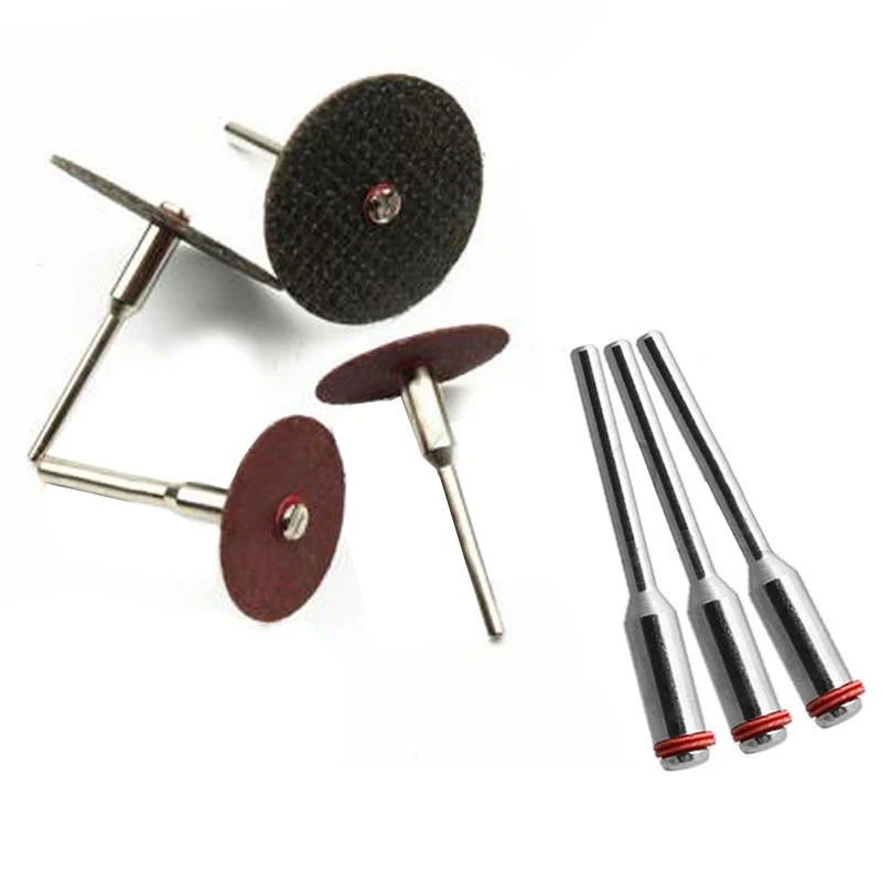 

10pcs 2.35mm Screw Mandrel Shank Arbor Cut-off Wheel Disc Holder for Rotary Tool