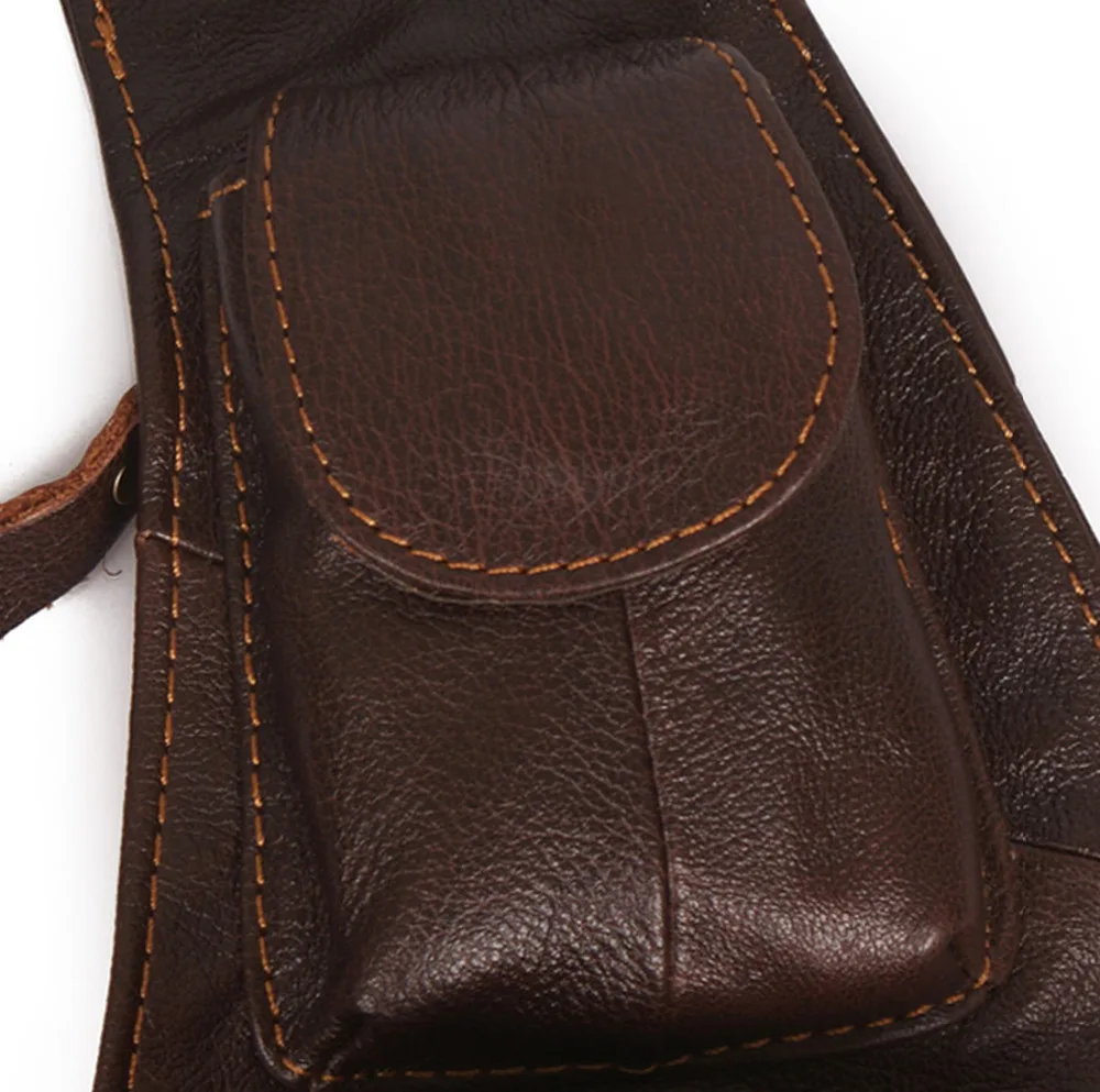 Новинка мужская сумка мессенджер из натуральной воловьей кожи через плечо