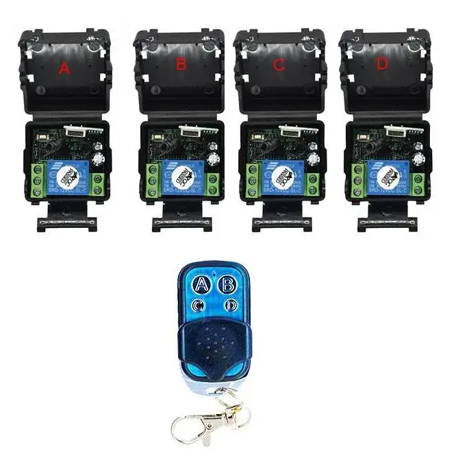 Лидер продаж 12 В постоянного тока 1 канал миниатюрный беспроводной пульт