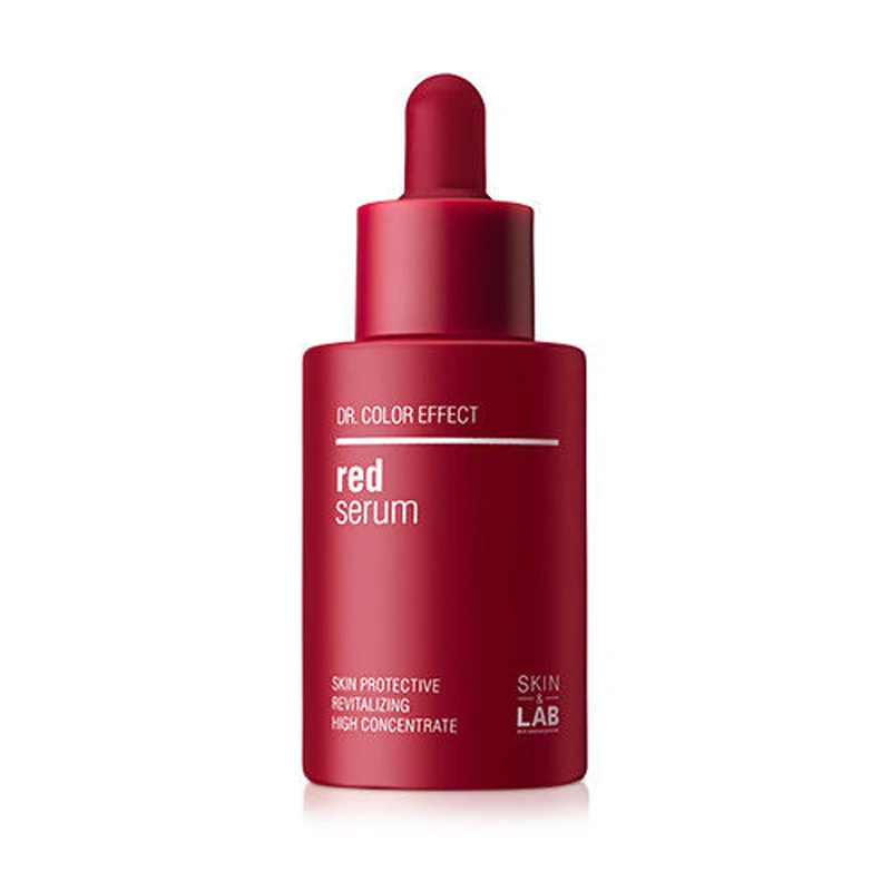 SKIN LAB красная сыворотка, 40 мл, крем для лица, уход за кожей, аскорбиновая кислота, сыворотка для лица, коррекция тона кожи, удаление черных точек, отшелушивание, отбеливание