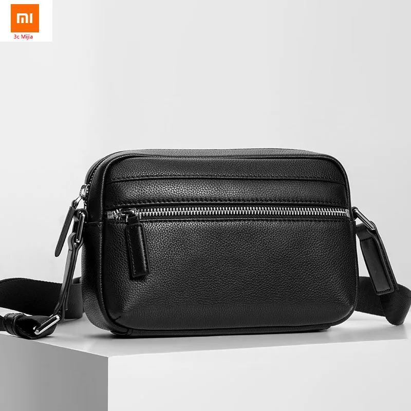 Xiaomi VLLICON, верхний слой, Воловья кожа, светильник, простая сумка на плечо, базовая, для путешествий, простая и портативная, для отдыха, бизнеса