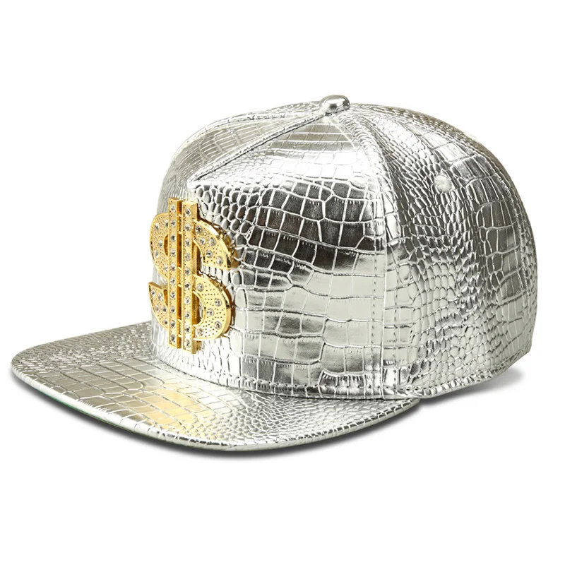 Silvery Новинка, хит, новинка, знак доллара, деньги, TMT бейсболка кола, кепки, хип-хоп кепки Swag, Мужская модная бейсболка, брендовая для мужчин и женщин - Цвет: Silvery