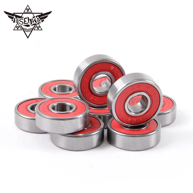LOSENKA Chrom Steel Bearings For Skateboard Roller 608 ABEC-9 Wheels Durable | Спорт и развлечения