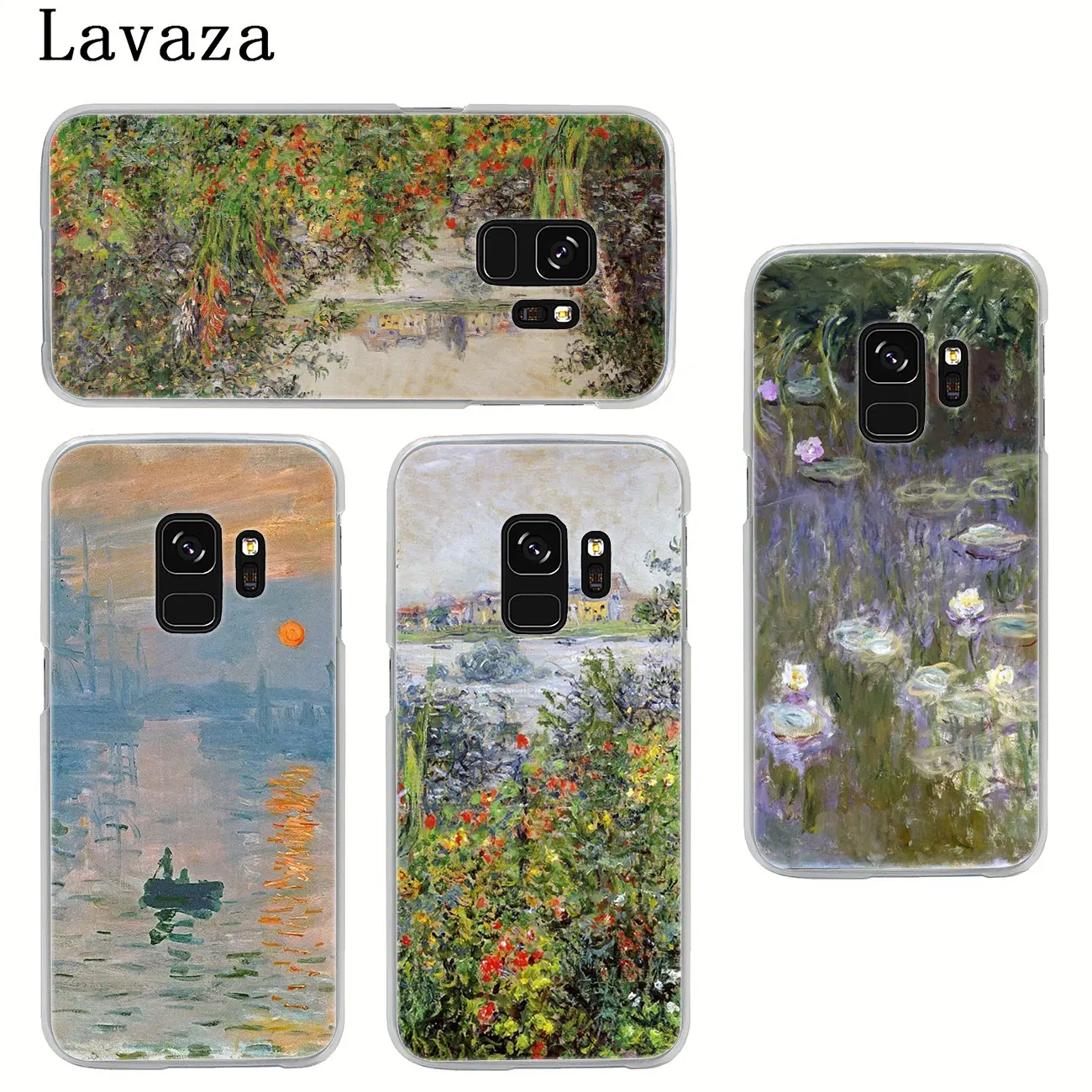 Чехол для телефона Lavaza Monet Garden Lotus Новый чехол Samsung Galaxy Note 10 9 8 A9 A8 A7 A6 Plus 2018 A3 A5 2015 2016