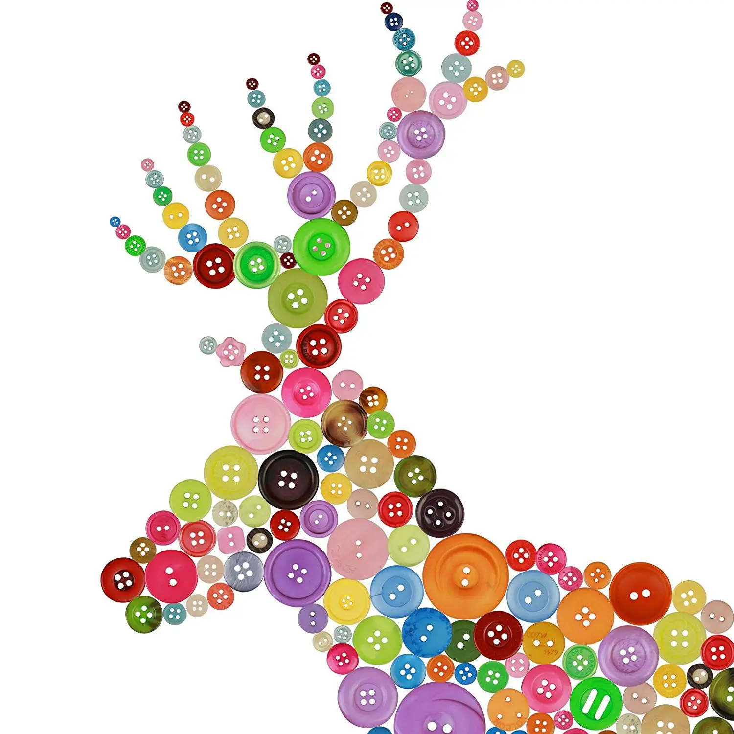 METABLE 600 шт кнопки ремесла ассорти пластик смешанных цветов круглая швейная кнопка