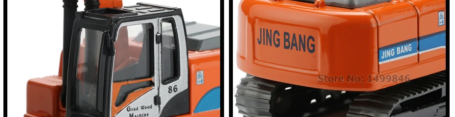 JINGBANG 1:50, 2 шт., бортовой прицеп, захватная деревянная машина, игрушечный сплав, лесовоз, транспортный грузовик, модель, детские игрушки, грузовики