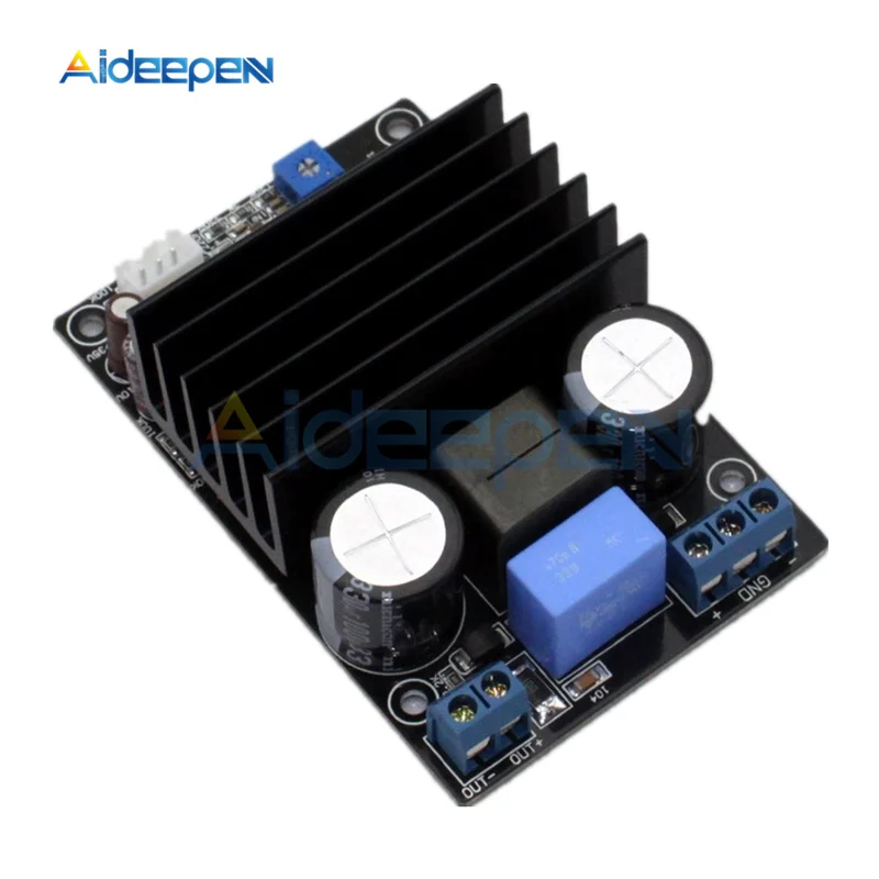

DC 30V-60V 200W 8A Max IRS2092 Class D Mono Audio Power Amplifier Board