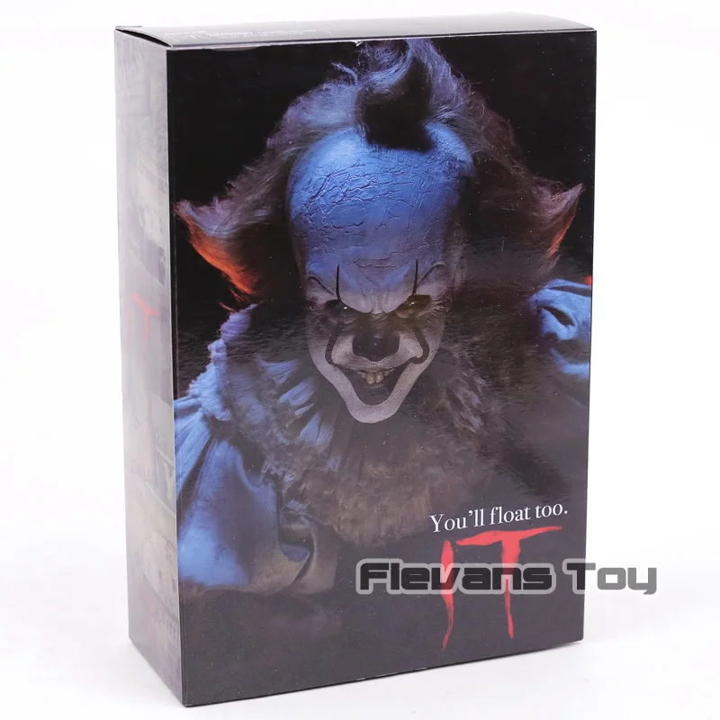 NECA Стивен Кинг это Джокер специальная ограниченная версия. Pennywise ПВХ фигурка игрушки Brinquedos