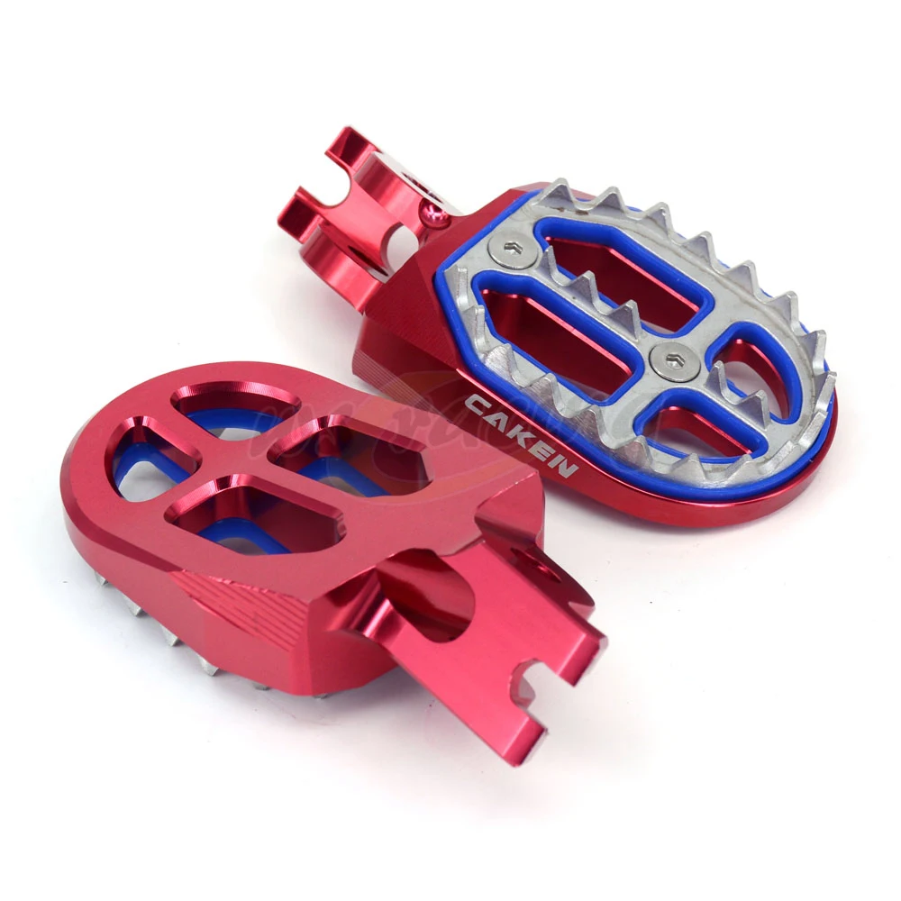 Мотоцикл заготовка MX широкий подножки педали отдых для HONDA CRF250X CRF450X CRF250R CRF450R CR125