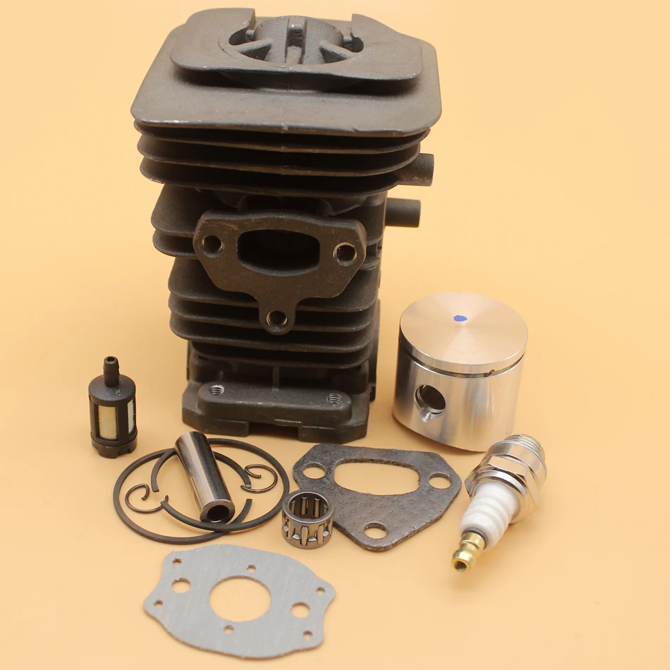 Подшипник с цилиндрическим поршневым кольцом 38 мм Комплект прокладок для HUSQVARNA 142