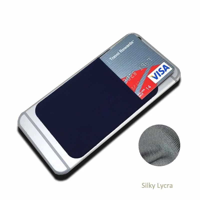 Missbuy эластичная стрейчевая клейкую ленту 3м карта наклейки на заднюю панель чехол-бумажник для сотового телефона Кредитная карта ID держатель для карт Стикеры карман телефонные чехлы