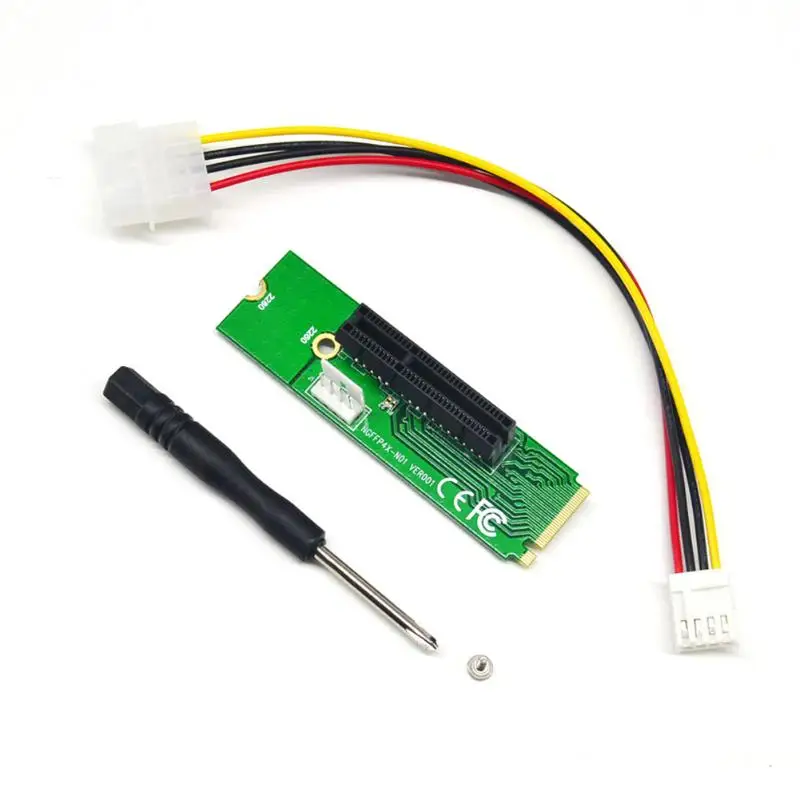 NGFF на переходная карта PCI E M ключ M.2 SSD порт в Express 4X удлинитель конвертер адаптер