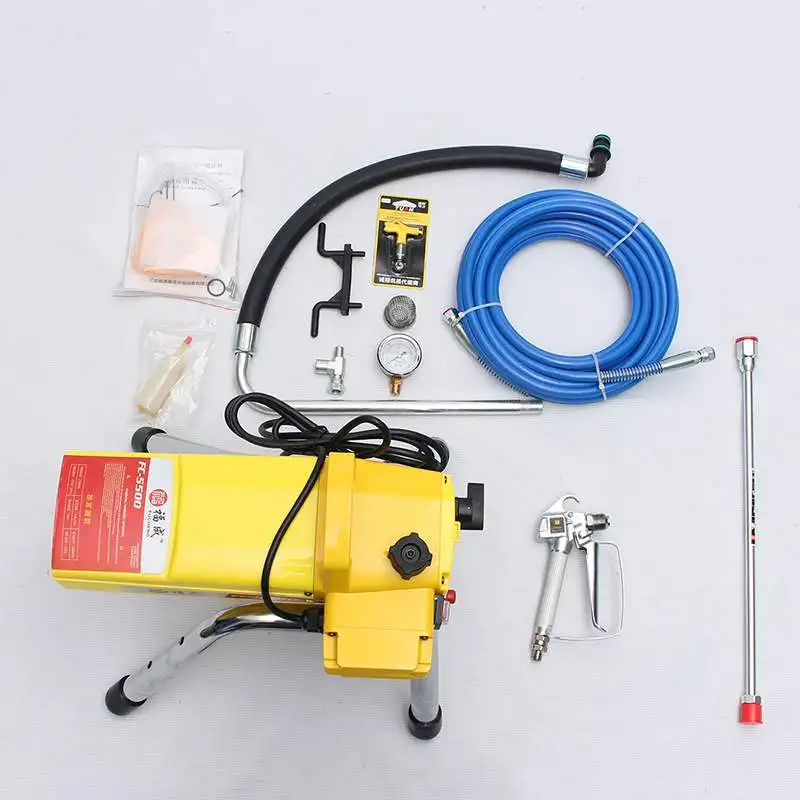 2200W 220V 6000Psi Профессиональный бесвоздушный распылитель высокого давления Электрический безвоздушный распылитель краски распылитель для стен машина