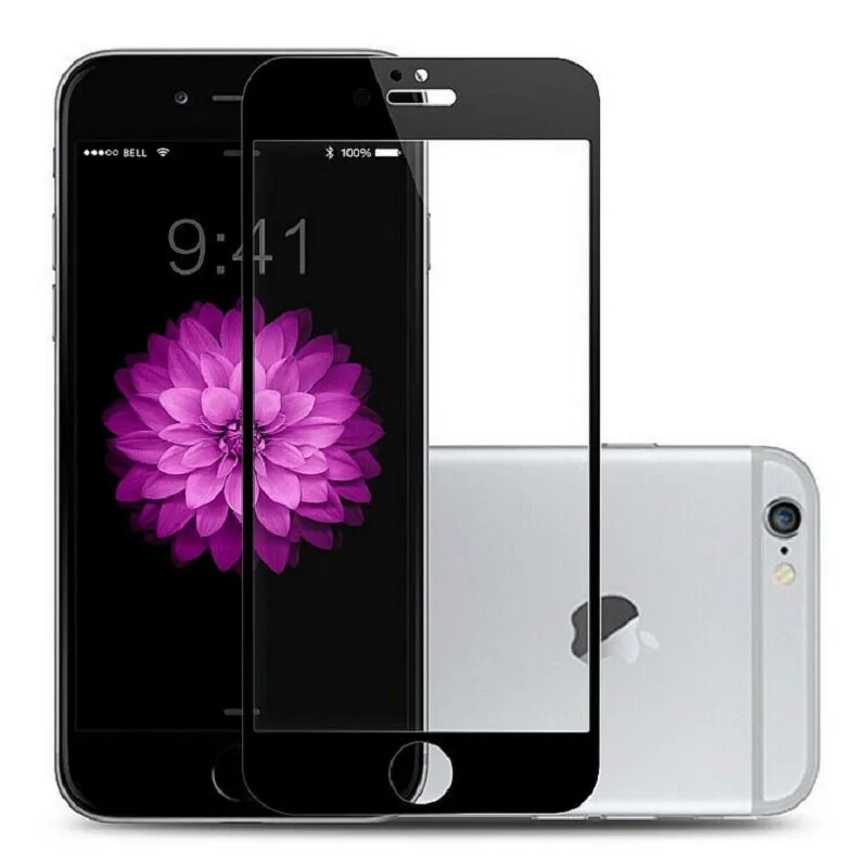 3D All-glass hard-edge tempered glass for iphone6/6s/7/8/8 plus phone screen protector Color film | Мобильные телефоны и