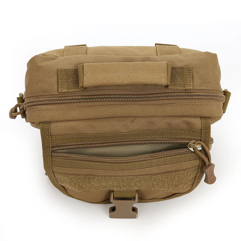 Outdoor 600D Nylon Waterproof Shoulder Bag Cross Body Belt Sling Messenger Bags Tactical Military Camouflage Handbag 26 | Спорт и