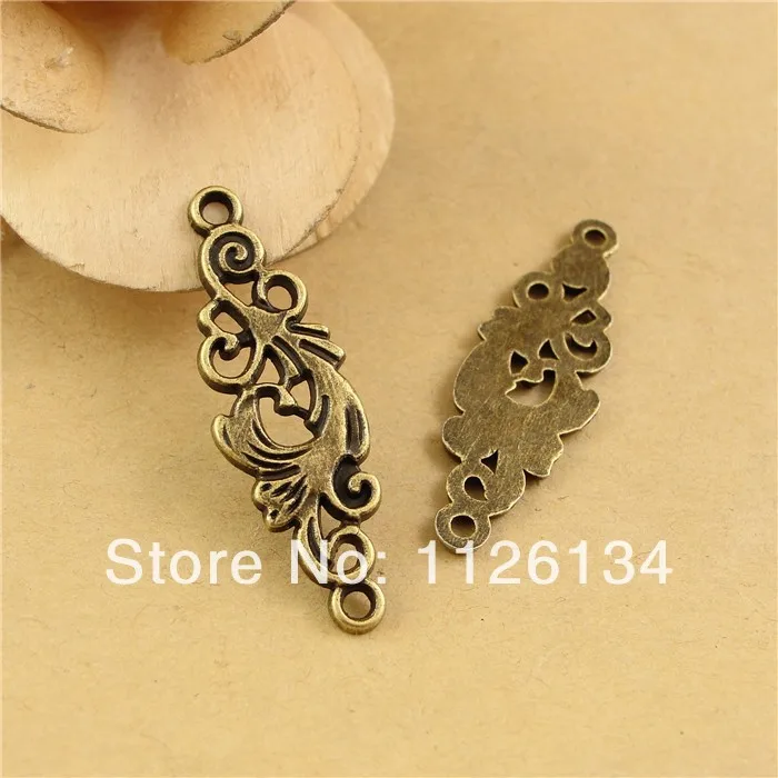 A2068 новый дизайн ретро ювелирные изделия фурнитура сплав античная бронза Феникс